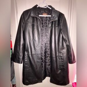 Danier Vintage Leather Jacket - Oversized Medium